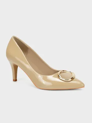 Womens "DARWISH" Pointy Toe Decorated Courts