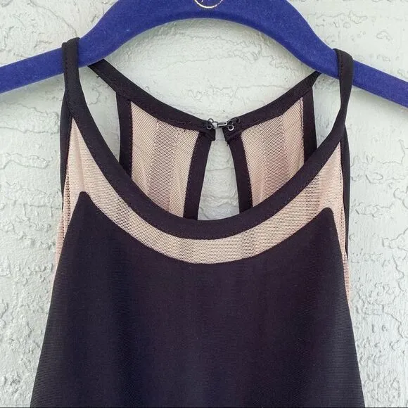 Xscape Sz 4 Long Formal Dress Illusion Cutouts