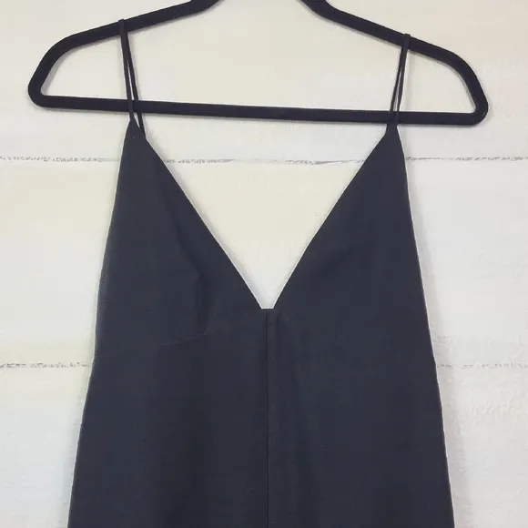Zara strappy Elegant Black Sleeveless Dress. Size S